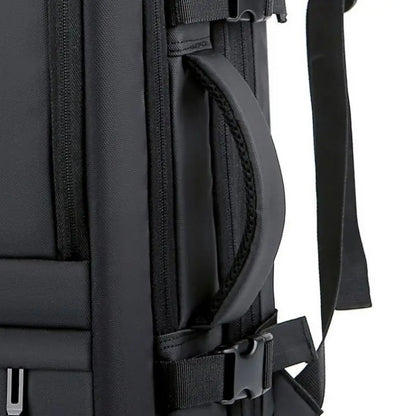Men's Extensible Business Travel Backpack Multi-functional USB Charging Large-capacity Waterproof Backpack 17 Inch Laptop Bag