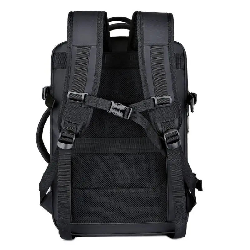 Men's Extensible Business Travel Backpack Multi-functional USB Charging Large-capacity Waterproof Backpack 17 Inch Laptop Bag