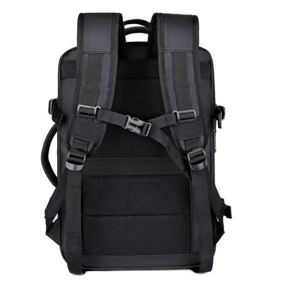 Men's Extensible Business Travel Backpack Multi-functional USB Charging Large-capacity Waterproof Backpack 17 Inch Laptop Bag