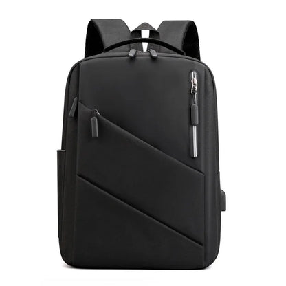Men's Fashion 15 Inch Laptop Travel USB Rucksack Sports Notebook Backpack School Bag Pack For Male Female Women