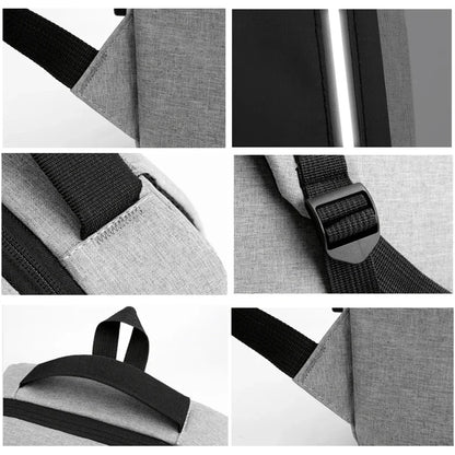 Men's Fashion 15 Inch Laptop Travel USB Rucksack Sports Notebook Backpack School Bag Pack For Male Female Women