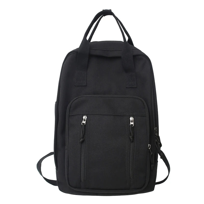 Men's Fashion Canvas Backpacks Designer Large-capacity Male Light Leisure Outdoors Travel Knapsacks Man Trend Student Schoolbags