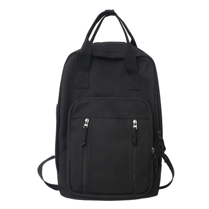 Men's Fashion Canvas Backpacks Designer Large-capacity Male Light Leisure Outdoors Travel Knapsacks Man Trend Student Schoolbags