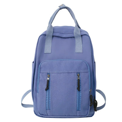 Men's Fashion Canvas Backpacks Designer Large-capacity Male Light Leisure Outdoors Travel Knapsacks Man Trend Student Schoolbags