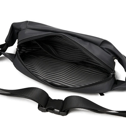 Men's Fashion Chest Bags Crossbody Bag Male Shoulder Sling Bags Chest Pack Nylon Men Phone Pouch Sling Bag
