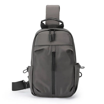Men's Fashion Chest Bags Crossbody Bag Male Shoulder Sling Bags Chest Pack Nylon Men Phone Pouch Sling Bag