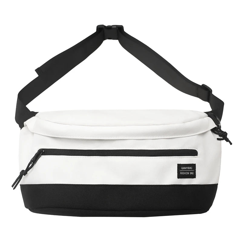 Men's Fashion Chest Pack Designer Waterproof Nylon Male Light Crossbody Bag High Quality Large-capacity Man Leisure Shoulder Bag