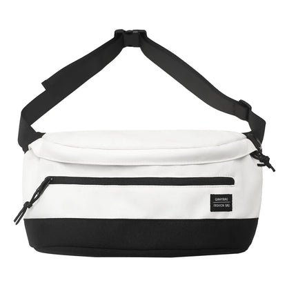 Men's Fashion Chest Pack Designer Waterproof Nylon Male Light Crossbody Bag High Quality Large-capacity Man Leisure Shoulder Bag