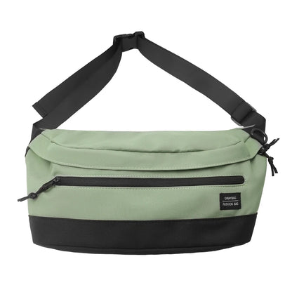 Men's Fashion Chest Pack Designer Waterproof Nylon Male Light Crossbody Bag High Quality Large-capacity Man Leisure Shoulder Bag