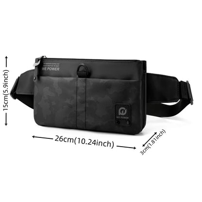 Men's Fashion Chest Packs Designer Male Leisure Crossbody Bags Waterproof Nylon Man Light Trend Waist Packs Travel Shoulder Bags