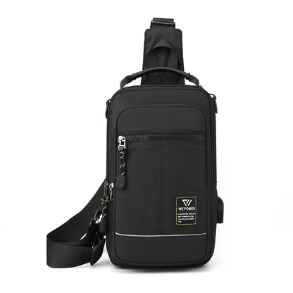 Men's Fashion Chest Packs Designer Male Leisure Travel Crossbody Bags Waterproof Nylon Man Light Shoulder Bags Trend Handbags