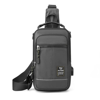 Men's Fashion Chest Packs Designer Male Leisure Travel Crossbody Bags Waterproof Nylon Man Light Shoulder Bags Trend Handbags