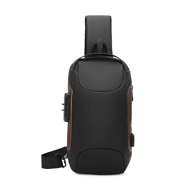 Men's Fashion Chest Packs Waterproof Oxford Large-capacity Man Leisure Crossbody Bags Designer High Quality Male Shoulder Bags
