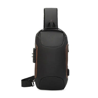 Men's Fashion Chest Packs Waterproof Oxford Large-capacity Man Leisure Crossbody Bags Designer High Quality Male Shoulder Bags