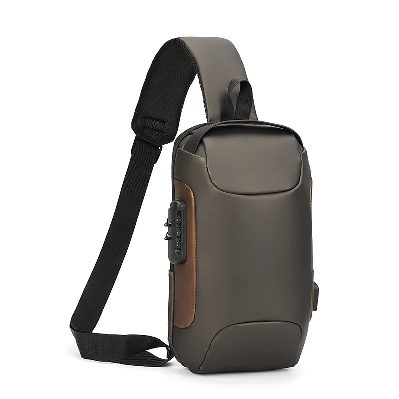 Men's Fashion Chest Packs Waterproof Oxford Large-capacity Man Leisure Crossbody Bags Designer High Quality Male Shoulder Bags