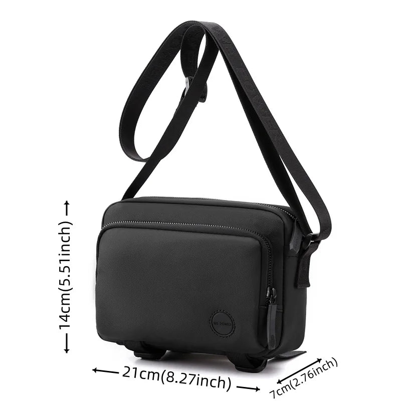 Men's Fashion Crossbody Bags Designer Waterproof Nylon Male Leisure Outdoor Sport Shoulder Bags Man Trend Light Mini Bags