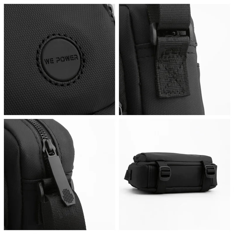 Men's Fashion Crossbody Bags Designer Waterproof Nylon Male Leisure Outdoor Sport Shoulder Bags Man Trend Light Mini Bags