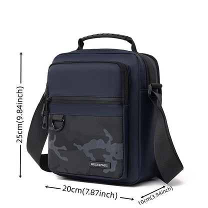 Men's Fashion Crossbody Bags High Quality Male Light Handbags Waterproof Oxford Large-capacity Designer Man Leisure Shoulder Bag