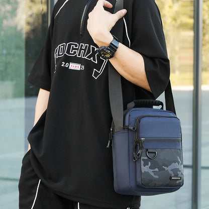 Men's Fashion Crossbody Bags High Quality Male Light Handbags Waterproof Oxford Large-capacity Designer Man Leisure Shoulder Bag