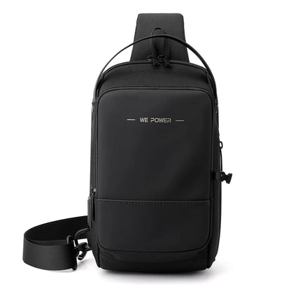 Men's Fashion Crossbody Bags Man Trend Chest Packs Waterproof Nylon Male Leisure Shoulder Bags Designer Travel Light Handbags