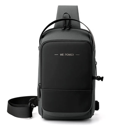 Men's Fashion Crossbody Bags Man Trend Chest Packs Waterproof Nylon Male Leisure Shoulder Bags Designer Travel Light Handbags
