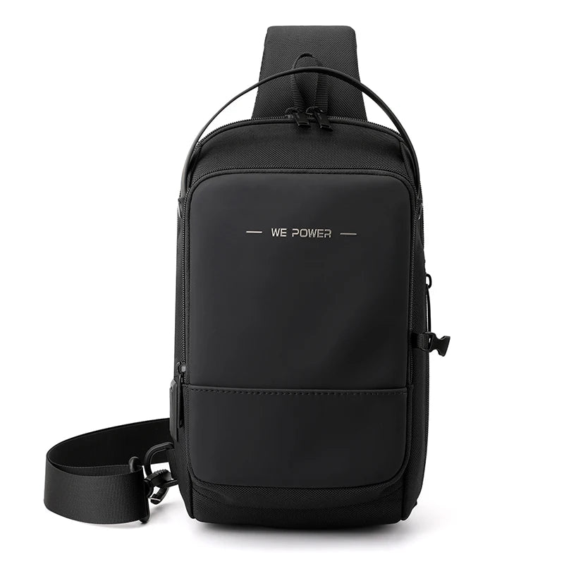 Men's Fashion Crossbody Bags Man Trend Chest Packs Waterproof Nylon Male Leisure Shoulder Bags Designer Travel Light Handbags