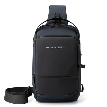 Men's Fashion Crossbody Bags Man Trend Chest Packs Waterproof Nylon Male Leisure Shoulder Bags Designer Travel Light Handbags
