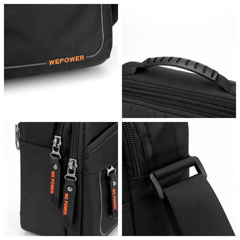 Men's Fashion Crossbody Bags Outdoors Motion Waterproof Nylon Man Leisure Versatile Shoulder Bags Designer Male Light Handbags