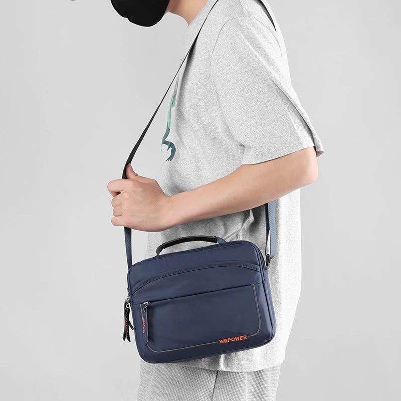 Men's Fashion Crossbody Bags Outdoors Motion Waterproof Nylon Man Leisure Versatile Shoulder Bags Designer Male Light Handbags