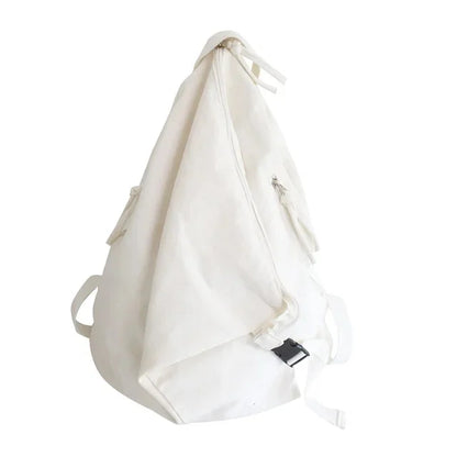 Men's Fashion Laptop Waterproof High Capacity Travel Backpack Daily School Rucksack Canvas Shoulder Bags