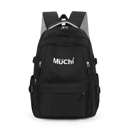 Men's Fashion Nylon Backpack Waterproof Large-capacity Man Simplicity Leisure Travel Rucksack Multi-function Students School Bag