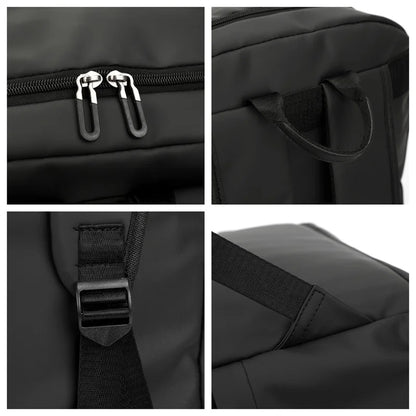 Men's Fashion Nylon Backpacks Man Leisure Travel Computer Knapsack Waterproof Large-capacity Male Simplicity Versatile Schoolbag