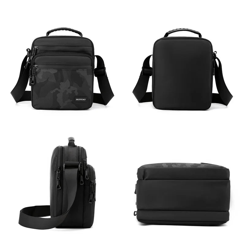 Men's Fashion Nylon Shoulder Bag High Quality Waterproof Large-capacity Light Men Simplicity Handbags Man Leisure Crossbody Bags