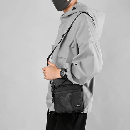 Men's Fashion Nylon Shoulder Bag High Quality Waterproof Large-capacity Light Men Simplicity Handbags Man Leisure Crossbody Bags