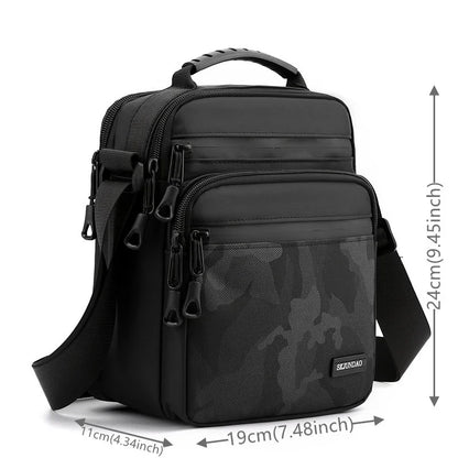 Men's Fashion Nylon Shoulder Bag High Quality Waterproof Large-capacity Light Men Simplicity Handbags Man Leisure Crossbody Bags