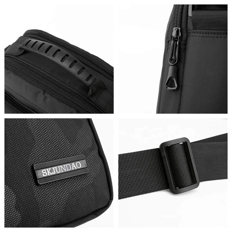 Men's Fashion Nylon Shoulder Bag High Quality Waterproof Large-capacity Light Men Simplicity Handbags Man Leisure Crossbody Bags