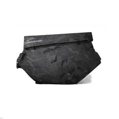 Men's Fashion One-Shoulder Messenger Casual Large-Capacity Backpack Cycling Sports Travel Multifunctional Chest Bag