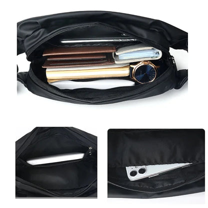Men's Fashion Outdoor Bag Fanny Purse Sports Cycling Pack Travel Shoulder Waist Belt Phone Pouch Bags For Male