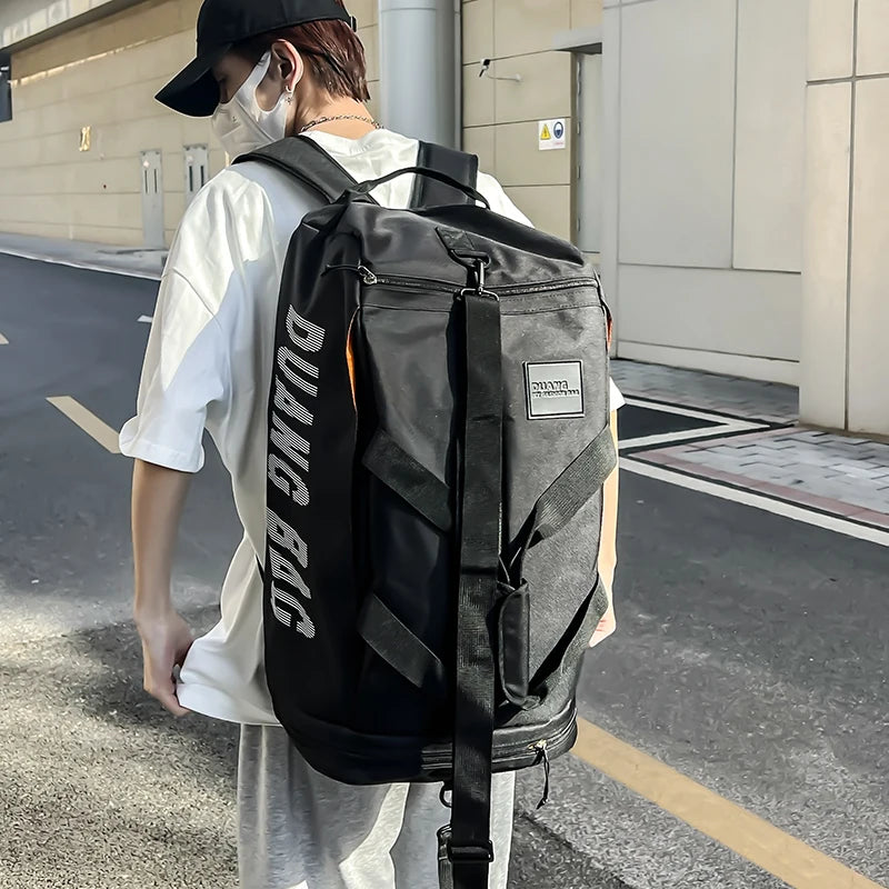 Men's Fashion Rucksacks Waterproof Oxford Cloth Man Simplicity Schoolbags Large-capacity Male Leisure Trend Travel Backpacks