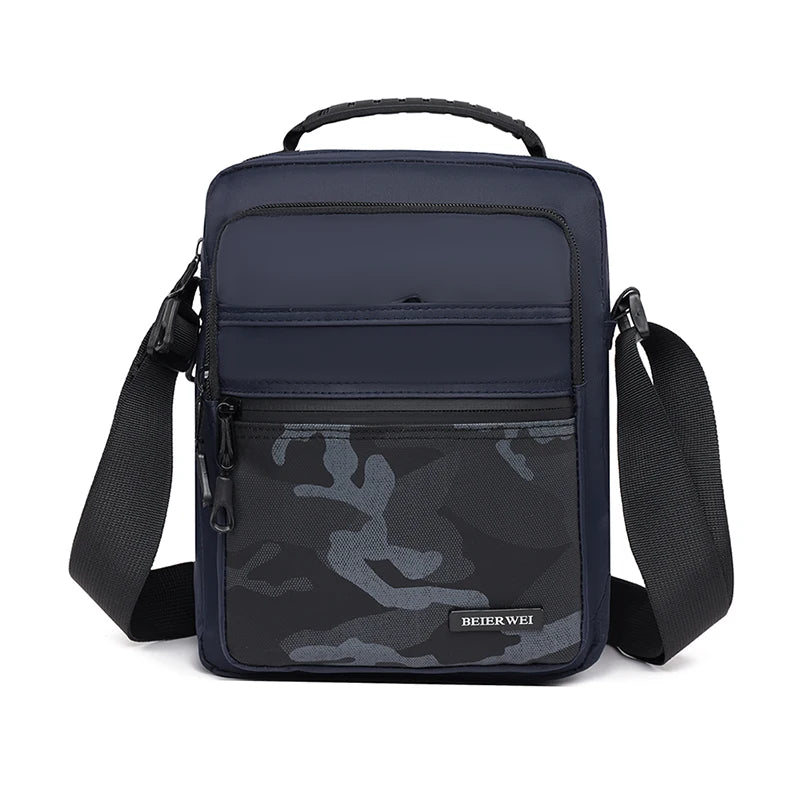 Men's Fashion Shoulder Bags Designer Waterproof Oxford Large-capacity Man Leisure Crossbody Bags High Quality Male Light Handbag