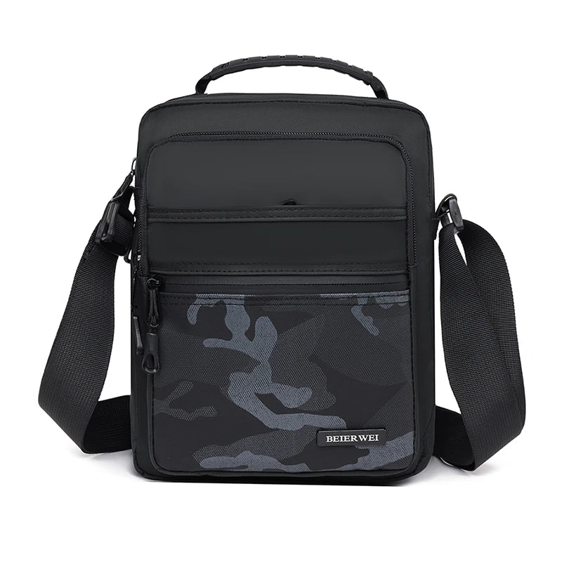 Men's Fashion Shoulder Bags Designer Waterproof Oxford Large-capacity Man Leisure Crossbody Bags High Quality Male Light Handbag