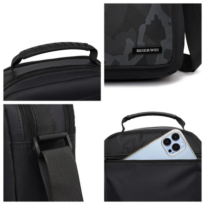 Men's Fashion Shoulder Bags Designer Waterproof Oxford Large-capacity Man Leisure Crossbody Bags High Quality Male Light Handbag