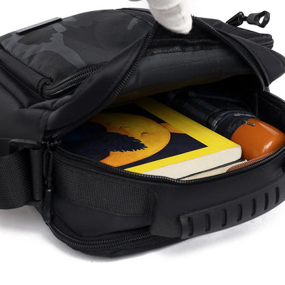 Men's Fashion Shoulder Bags Designer Waterproof Oxford Large-capacity Man Leisure Crossbody Bags High Quality Male Light Handbag