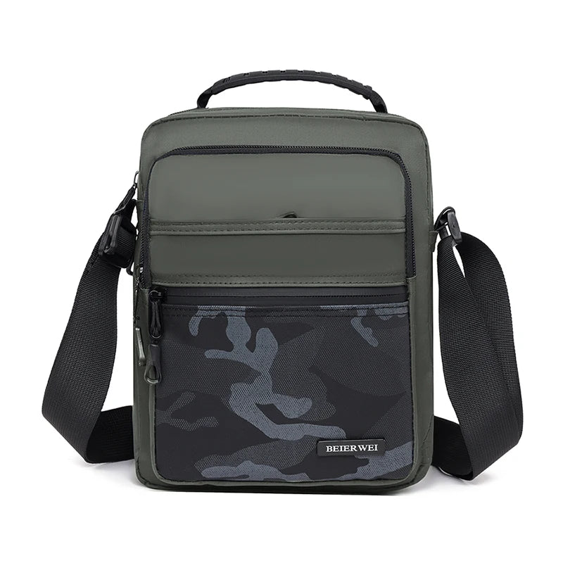 Men's Fashion Shoulder Bags Designer Waterproof Oxford Large-capacity Man Leisure Crossbody Bags High Quality Male Light Handbag