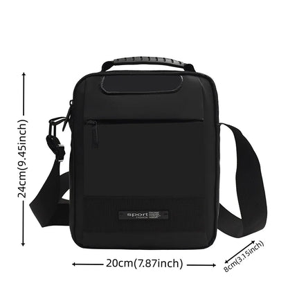Men's Fashion Shoulder Bags Waterproof Nylon Large-capacity Light Male Handbags Designer High Quality Man Leisure Crossbody Bags