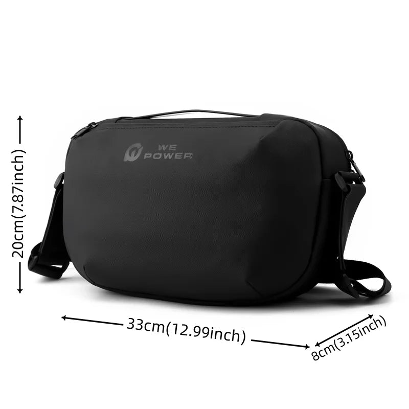 Men's Fashion Shoulder Bags Waterproof Nylon Man Leisure Crossbody Bags Male Fashion Sports Chest Packs Designer Light Handbags