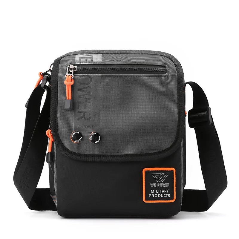 Men's Fashion Travel Crossbody Bags Waterproof Nylon Designer Male Outdoor Sport Leisure Trend Shoulder Bags Light Small Bags