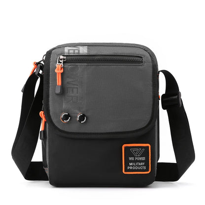 Men's Fashion Travel Crossbody Bags Waterproof Nylon Designer Male Outdoor Sport Leisure Trend Shoulder Bags Light Small Bags