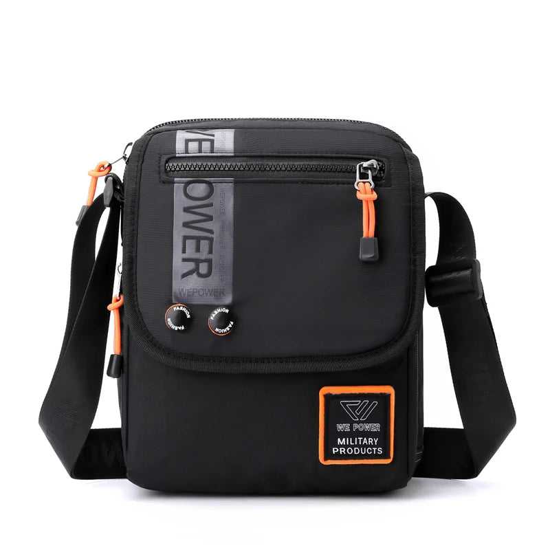 Men's Fashion Travel Crossbody Bags Waterproof Nylon Designer Male Outdoor Sport Leisure Trend Shoulder Bags Light Small Bags