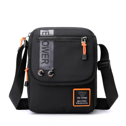Men's Fashion Travel Crossbody Bags Waterproof Nylon Designer Male Outdoor Sport Leisure Trend Shoulder Bags Light Small Bags